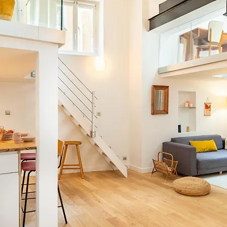 Apartament Le Blum - Loft Au Calme En Coeur De Nantes